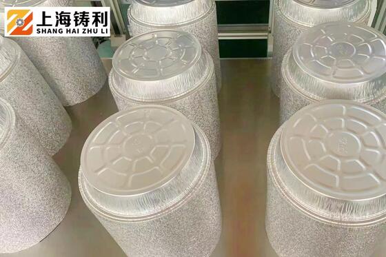 Aluminum Silver foil container machine for aluminum container manufacturing with high speed