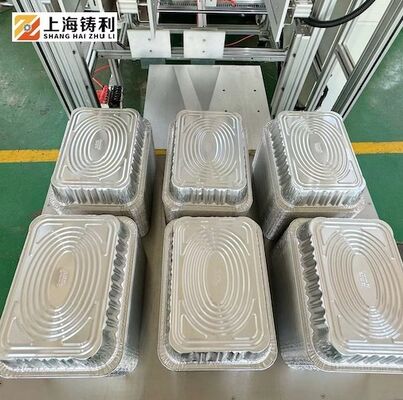 Semi Automatic Aluminium Box Making Machine Zl-T80 Automatic Aluminum Foil Container Machine H Frame Hydraulic Press