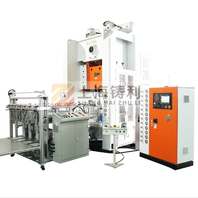 Aluminum Silver Foil Container Machine 68 Times/Min Aluminum Silver Foil Box Making Machine