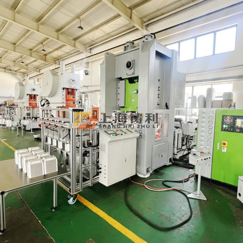 180mm Foil Container Production Line 24kw Aluminum Foil Container Making Machine
