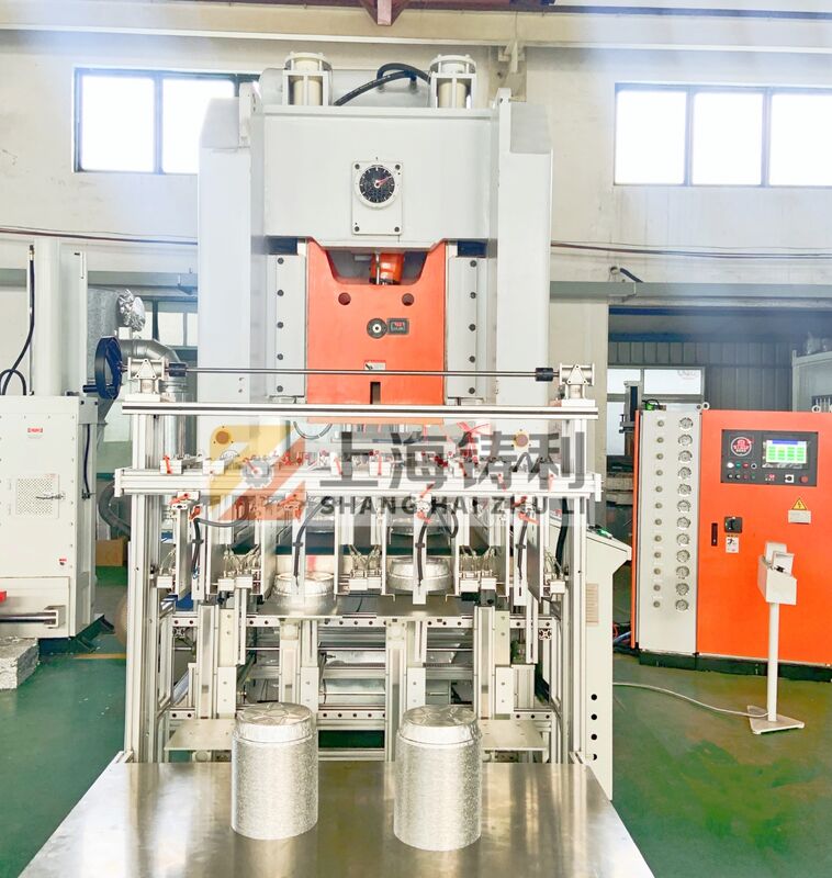 Automatic Aluminum Foil Container Making Machine for Food Packaging with Schneider PLC
